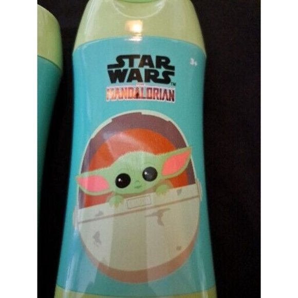 STAR WARS 8 Fl. Oz. THE MANDALORIAN CITRUS SCENTED BODYWASH Set of 2 Bottles - Picture 2 of 4